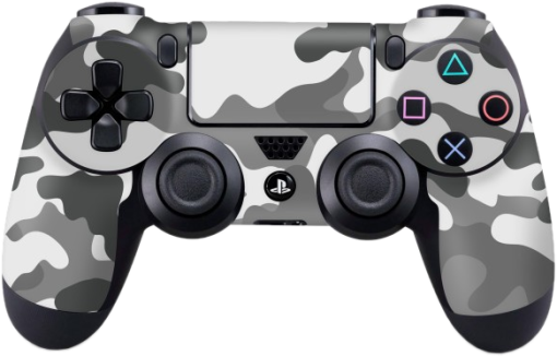 Epic Skin PS4 Controller Skin - "Camouflage Grey" - Grau ...