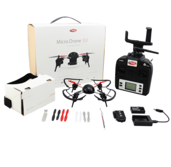 EXTREME FLIERS Micro Drone 3.0 Combo Pack - Noir/Rouge ...